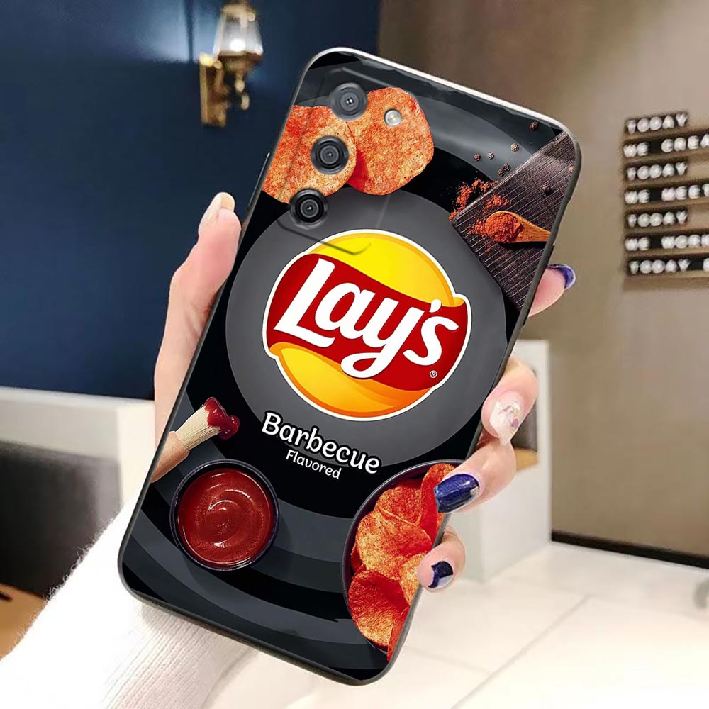 Funda para teléfono OPPO A5X A - Food Snacks Logos reseña y precio